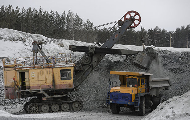 Добыча медной руды в Свердловской области