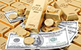 золото и доллар