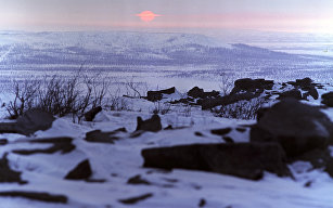 Рассвет над Таймыром. Рассвет над Таймыром.