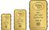 Национальный банк Республики Казахстан, слитки золота
