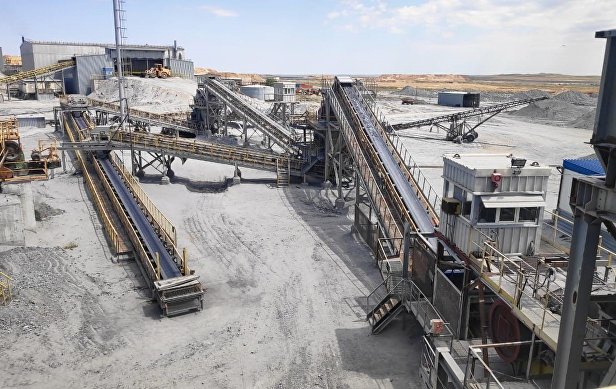 Дробильно-сортировочный комплекс рудника Суздаль