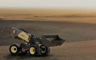 Автономный погрузчик LX03 компании Volvo