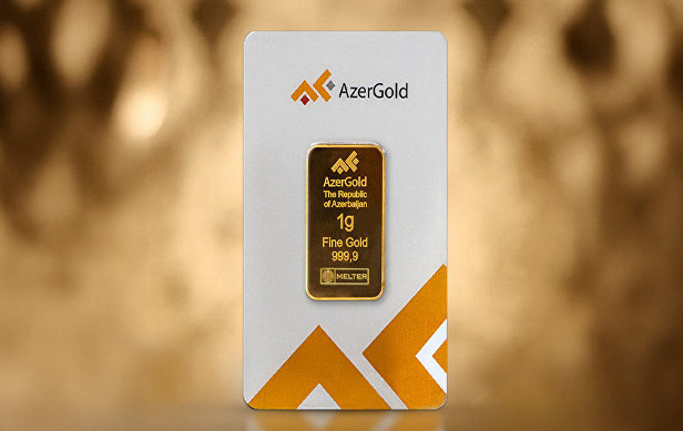 слиток AzerGold слиток AzerGold