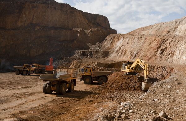 Карьер в Забайкальском крае Карьер в Забайкальском крае