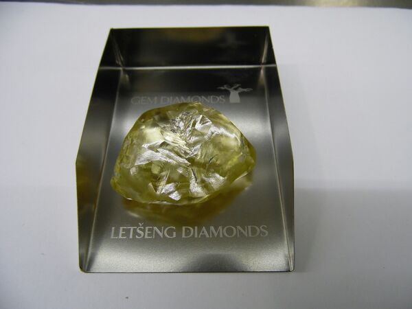 желтый алмаз, Gem Diamonds желтый алмаз, Gem Diamonds