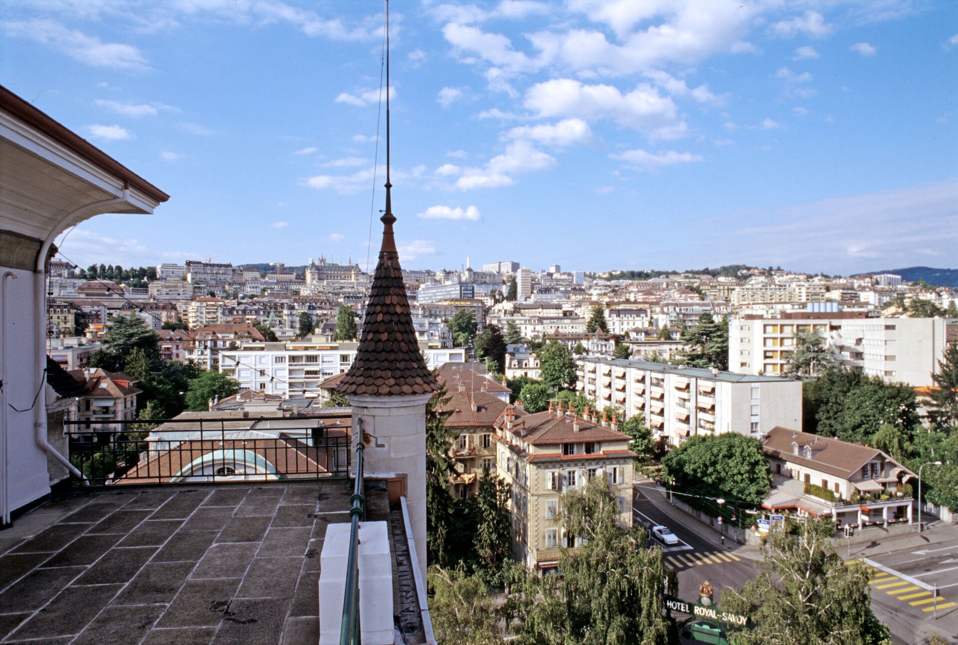 Панорама Лозанны, Швейцария - ПРАЙМ, 1920, 03.08.2022