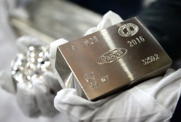 палладий слиток палладий слиток