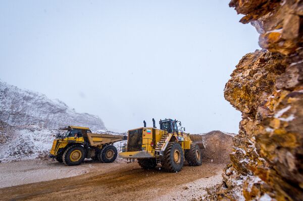 Рудник на месторождении Таборное в Якутии, Nordgold Рудник на месторождении Таборное в Якутии, Nordgold