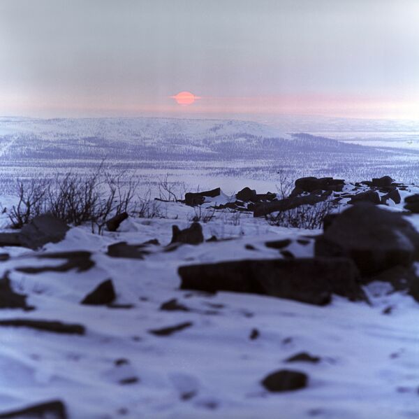 Рассвет над Таймыром. Рассвет над Таймыром.