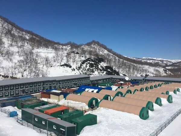 Золото Камчатки, вахтовый посёлок