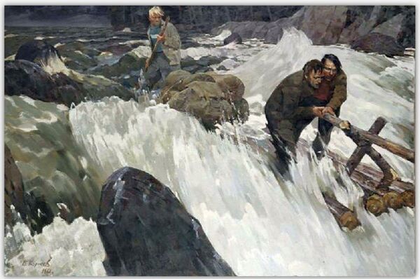 Геологи Стране нужен металл. 1961