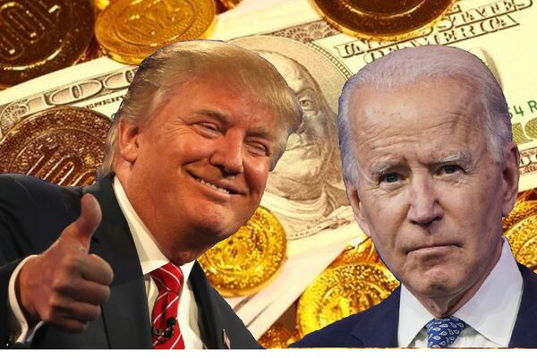 Трамп и Байден Трамп и Байден